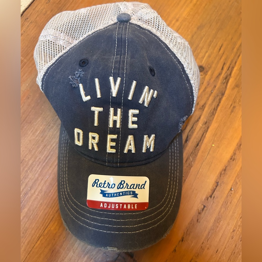 Original Retro Brand Blue and Green Cap